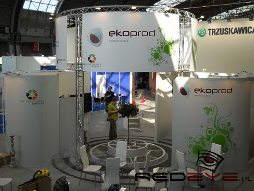 Stoiska reklamowe na targi expo