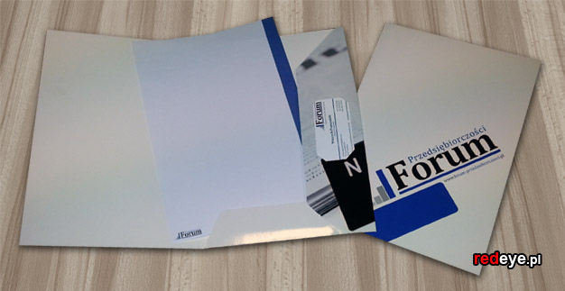 teczka ofertowa oraz papier firmowy